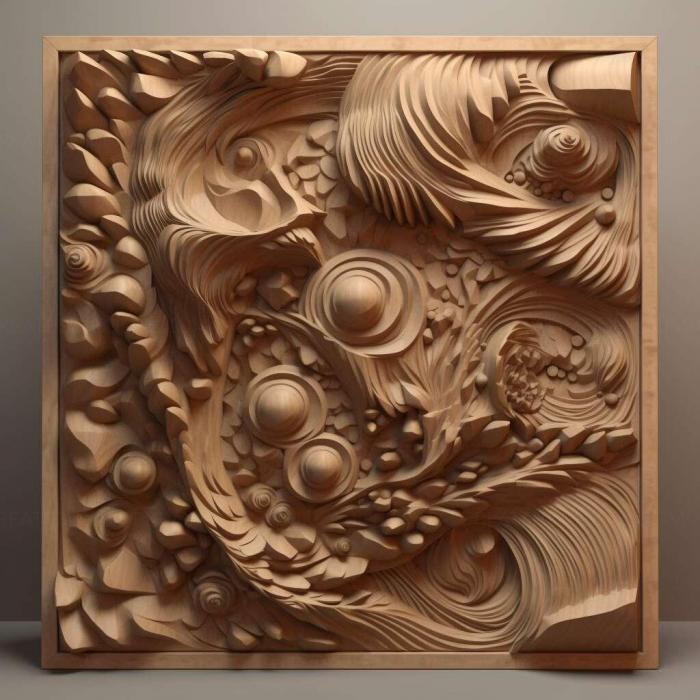 نموذج ثلاثي الأبعاد لآلة CNC 3D Art 